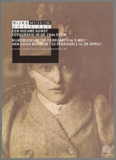 A New Art, Photography in the 19th Century. Rijksmuseum 10 February to 5 May, Van Gogh Museum 10 February to 28 April.