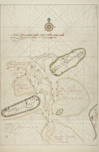 Map of the Vlie