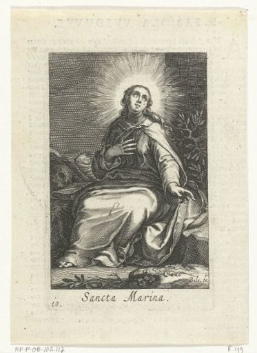 Saint Marina of Alexandria as a Hermitess