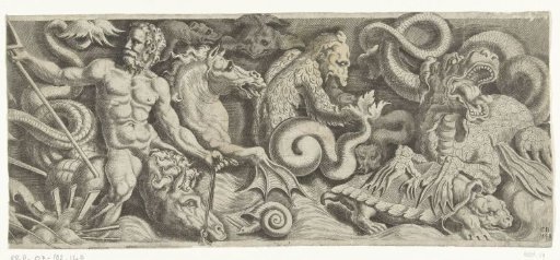 Tapestry with the Triumph of Neptune, right plate