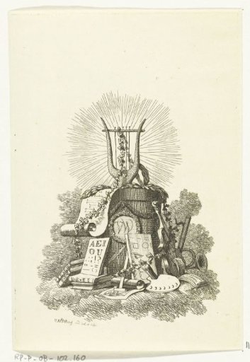 Title page for: Poetic Proofs of the Art-Promoting Society V.W. Founded in 1806