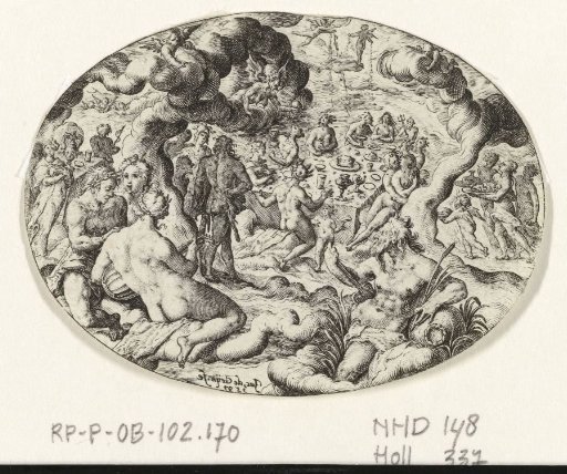 Feast of the Gods and the Marriage of Peleus and Thetis