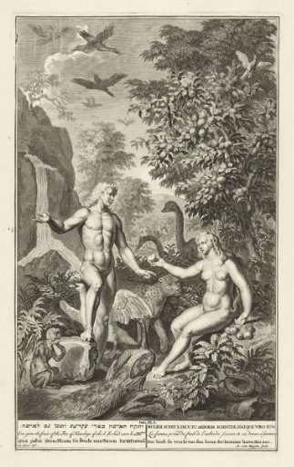 The Temptation of Adam and Eve in Paradise