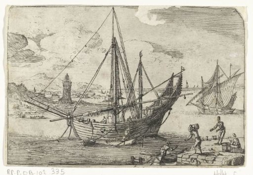 Bark at Anchor in the Harbor of Messina