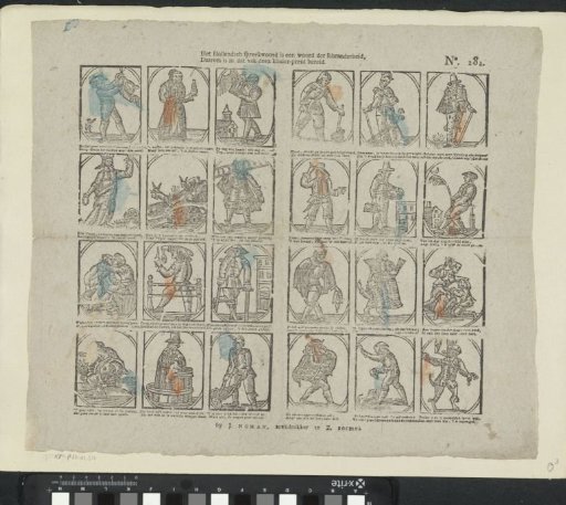 The Dutch Proverb Is a Word of Wisdom / Therefore This Children's Print Is Prepared for That Purpose