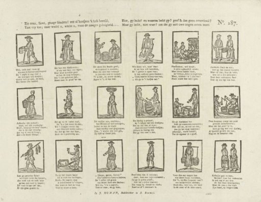 Look here, dear, good children! what treasures I have prepared; / Help yourselves; but beware, beware, of the lean greed (...) / How, you laugh! and why do you laugh? do I not give abundance? / But you laugh, do you not? because you must eat with your eyes
