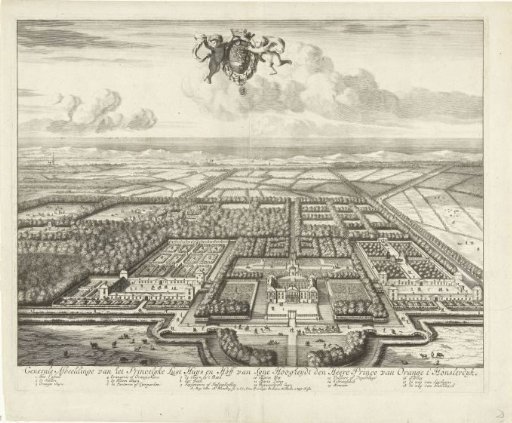View of Honselaarsdijk from Above