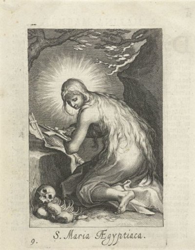 Saint Mary of Egypt as a Hermit
