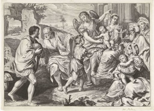 The Holy Family in the company of others