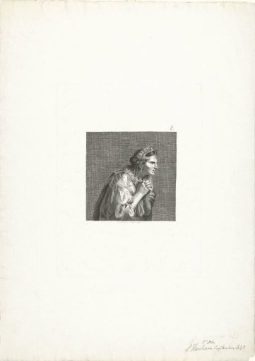 Woman in Antique Attire