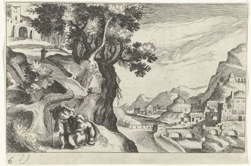 Landscape with Judah and Tamar