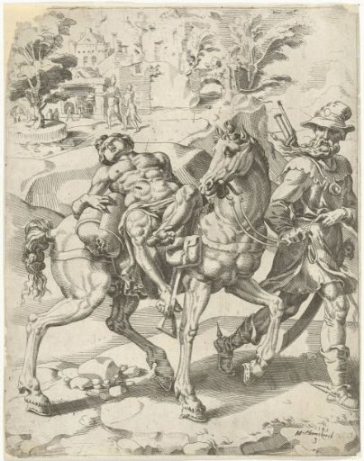 The Journey of the Good Samaritan and the Wounded Traveler