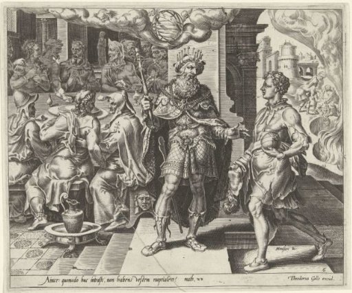 Punishment of the man without wedding clothing