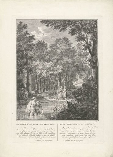 The Bathing Ladies Spied Upon