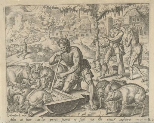 Prodigal Son as Swineherd