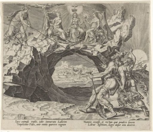Faith and hope lead the worker to piety