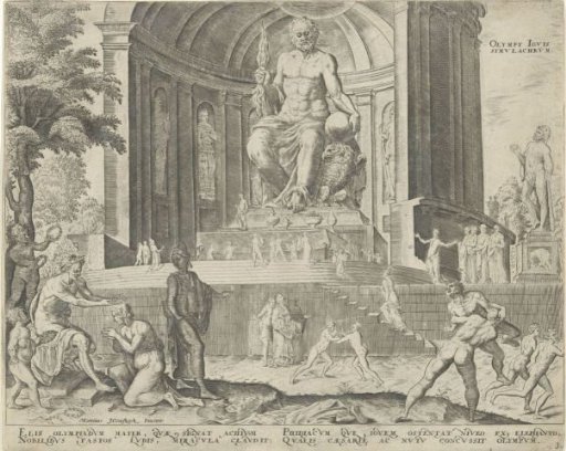 Statue of Zeus in Olympia