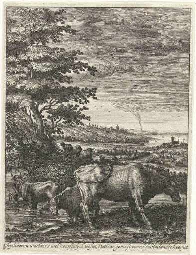Cows in a Landscape