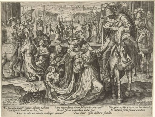 Reconciliation between the Sabines and the Romans