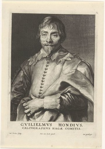 Portrait of Willem Hondius