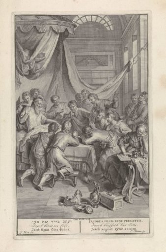Jacob blesses his sons