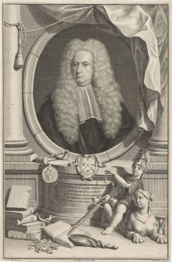 Portrait of Cornelis van Bynkershoek