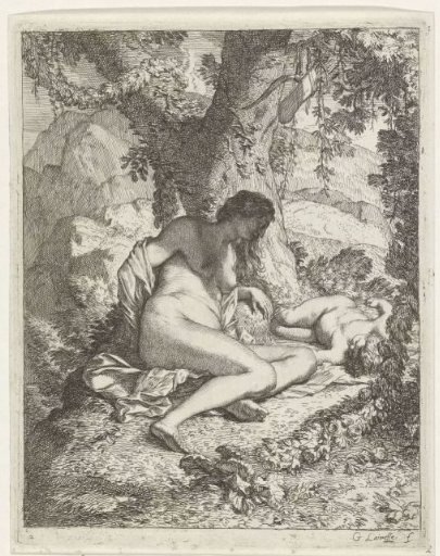 Venus and the Sleeping Cupid