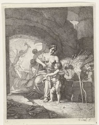 Venus Fills the Quiver of Cupid