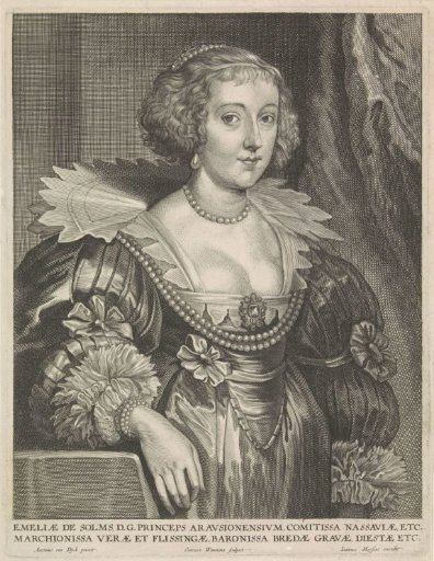 Portrait of Amalia of Solms