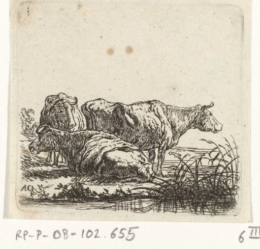 Three cows