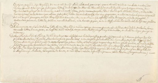 Transcription of an explanation accompanying the prints of the procession of the civic guards along the Haarlemmer trekvaart during the entry of Queen Henrietta Maria into Amsterdam, 1642