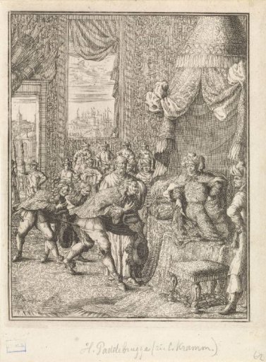 Vasco da Gama on audience with the King of Calcutta