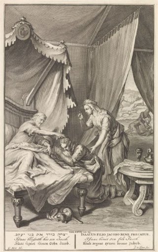 Isaac blesses Jacob