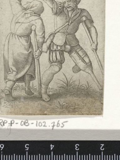 Dancing Soldier and Woman
