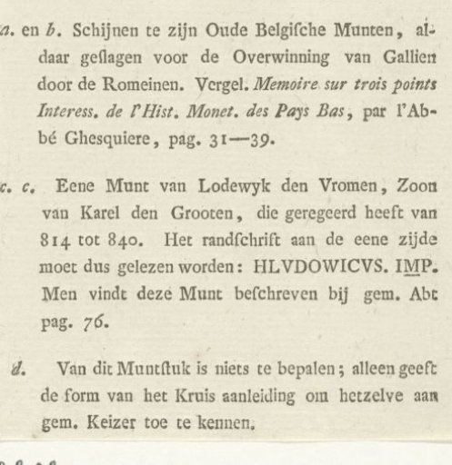 Caption for the print 'Silver Coins' by Johannes Hubertus Reygers