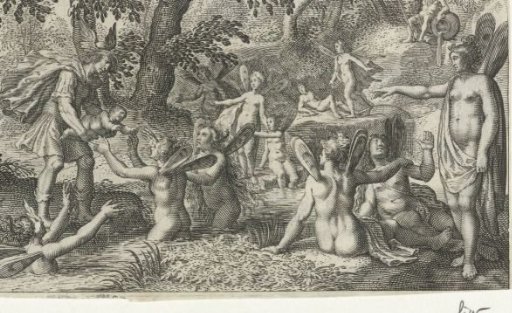 Mercury Gives Bacchus to the Nymphs of Nysa