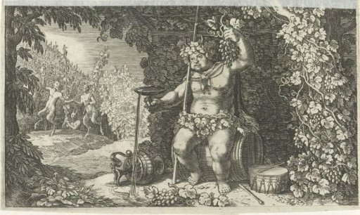 Bacchus as God of Wine