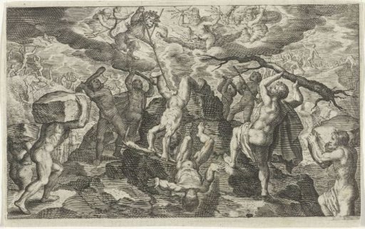 Bacchus Helps Defeat the Titans