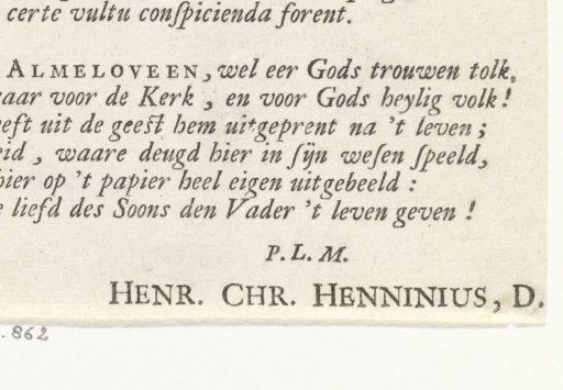 Poem on Jan van Almeloveen's Portrait of Johannes ab Almeloveen