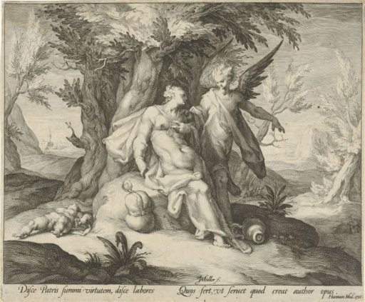 Hagar and Ishmael in the wilderness