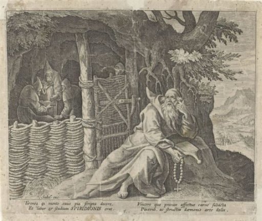 Spiridon of Cyprus as a Hermit