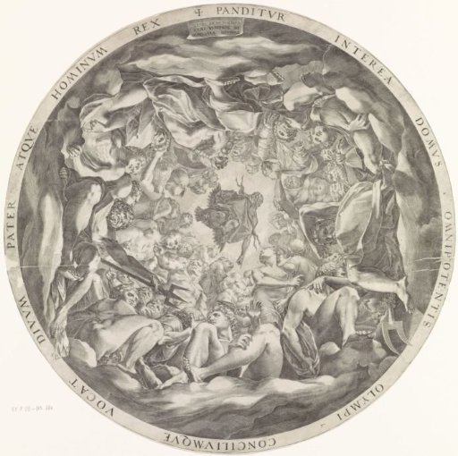 Assembly of the Gods on Olympus