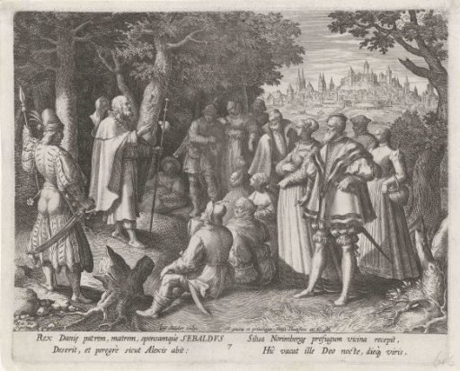 Saint Sebaldus of Nuremberg as a Hermit