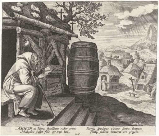 Ammonius the Great as a Hermit