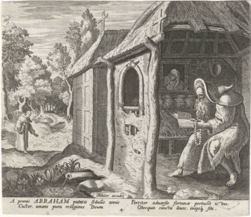 Abraham of Edessa as a Hermit