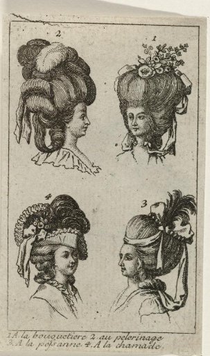 Four Ladies' Hairstyles
