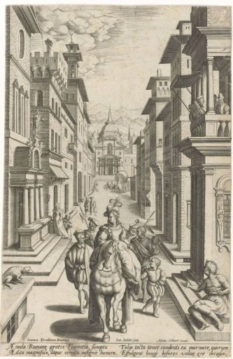 Lady on Horseback in Florence