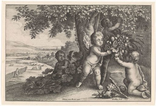 Putti with the Horn of Plenty: The Element Earth