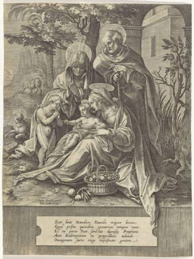 Holy Family with Elizabeth and John the Baptist