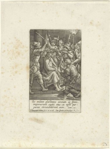 Crowning with thorns of Christ